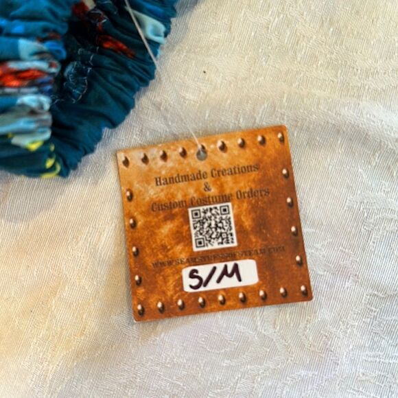 Spider-Man Skirt Hand Crafted Cotton Cartoon Marvel Comics Spiderman - Picture 7 of 7